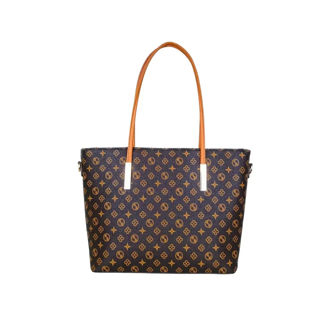 Dames Tote Tas met Afneembare Schouderriem - blauwe tote tas