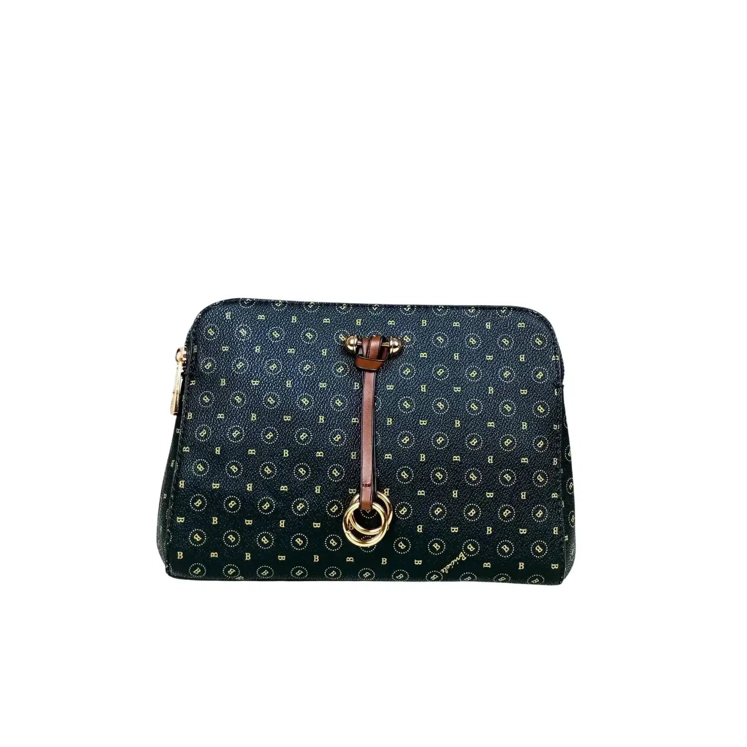 Briciole Borsa a Tracolla da Donna con Monogramma