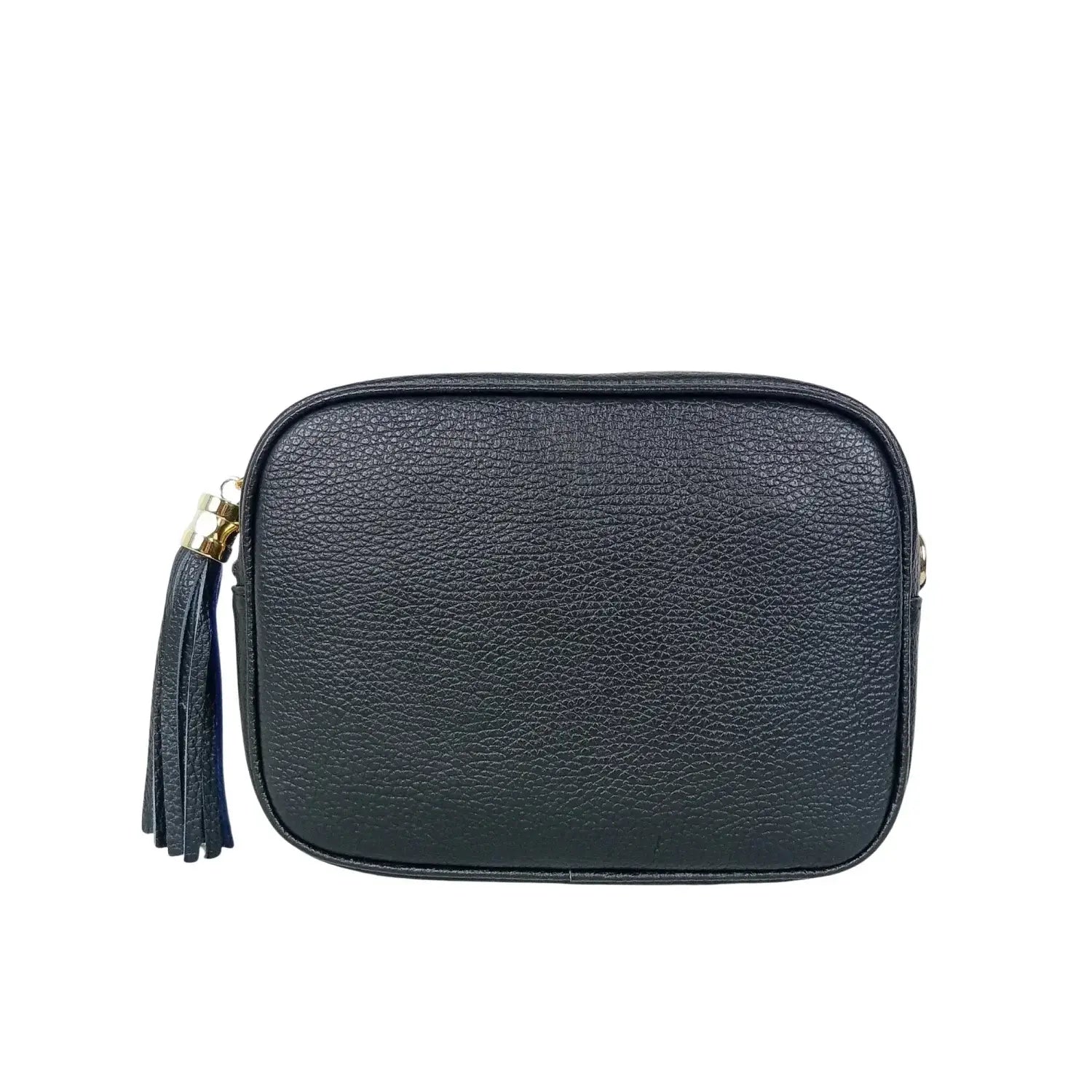 Bolso bandolera en cuero de grano completo MS-5990 - Stile Donna Bags