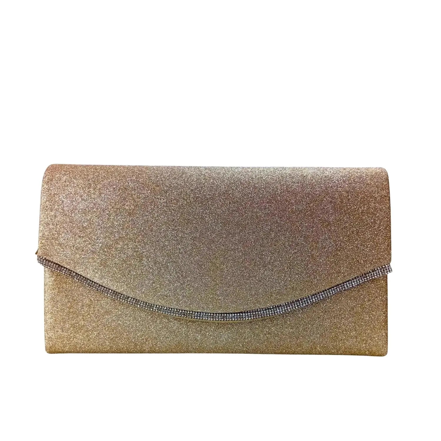 Envelope Rhinestone Clutch Bag MS-3825
